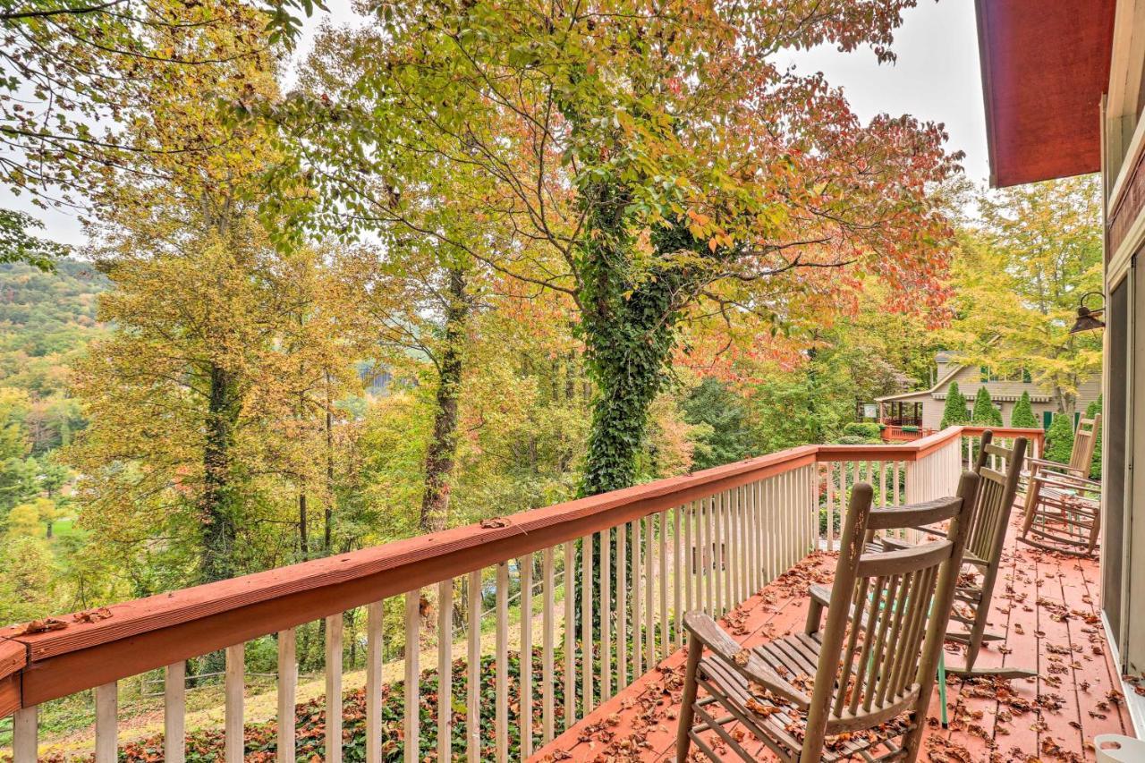 Rustic Red Cabin With Deck In Maggie Valley Club! Esterno foto